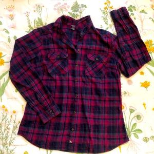 Women’s Large Long Sleeve Eddie Bauer Flannel